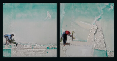 (Triennale) Noer Cholis - Sebidang Harapan (2 panels) (2020)