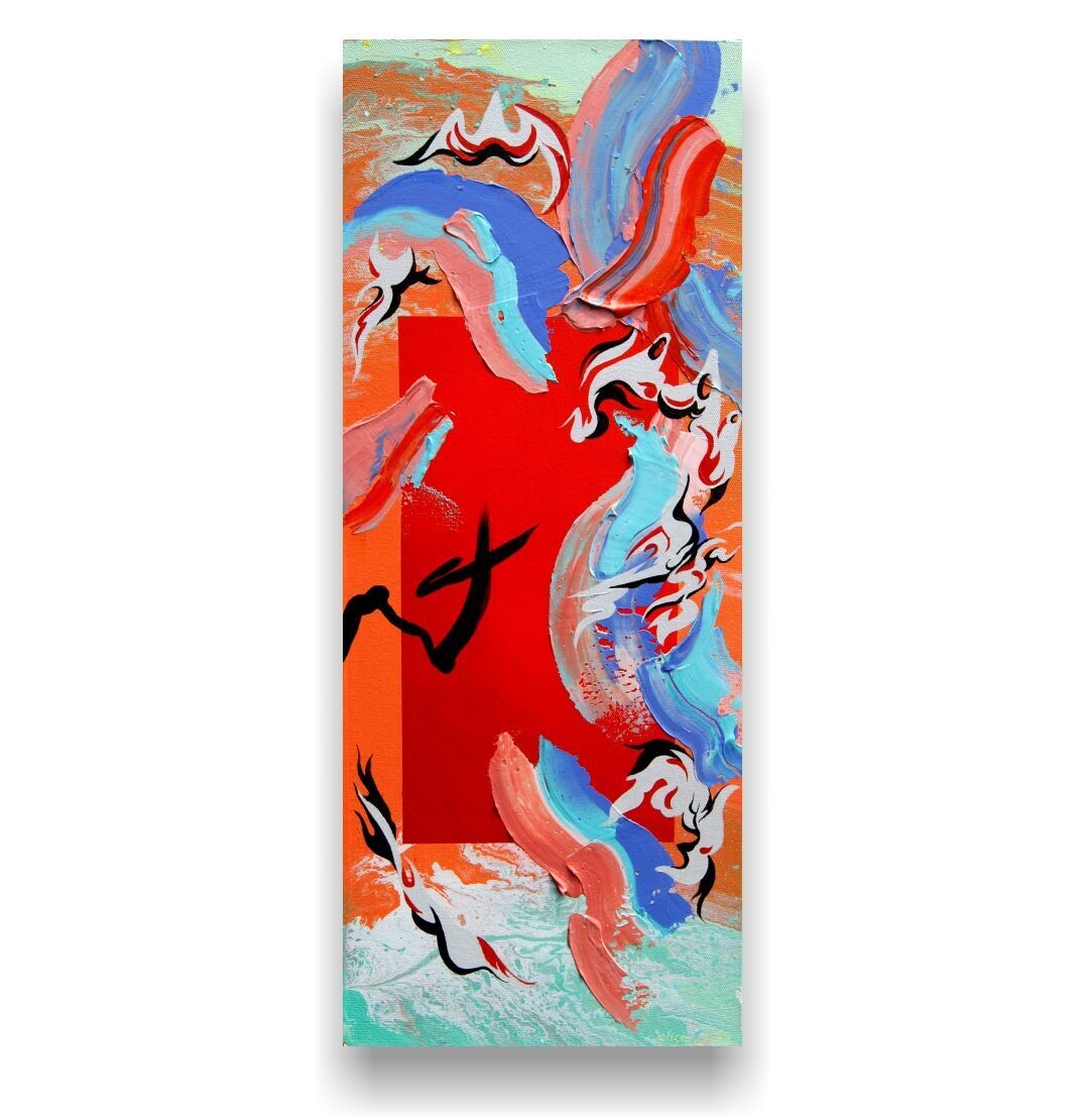 Elisa Faustina - Auspicious Cranes Playing (2022)