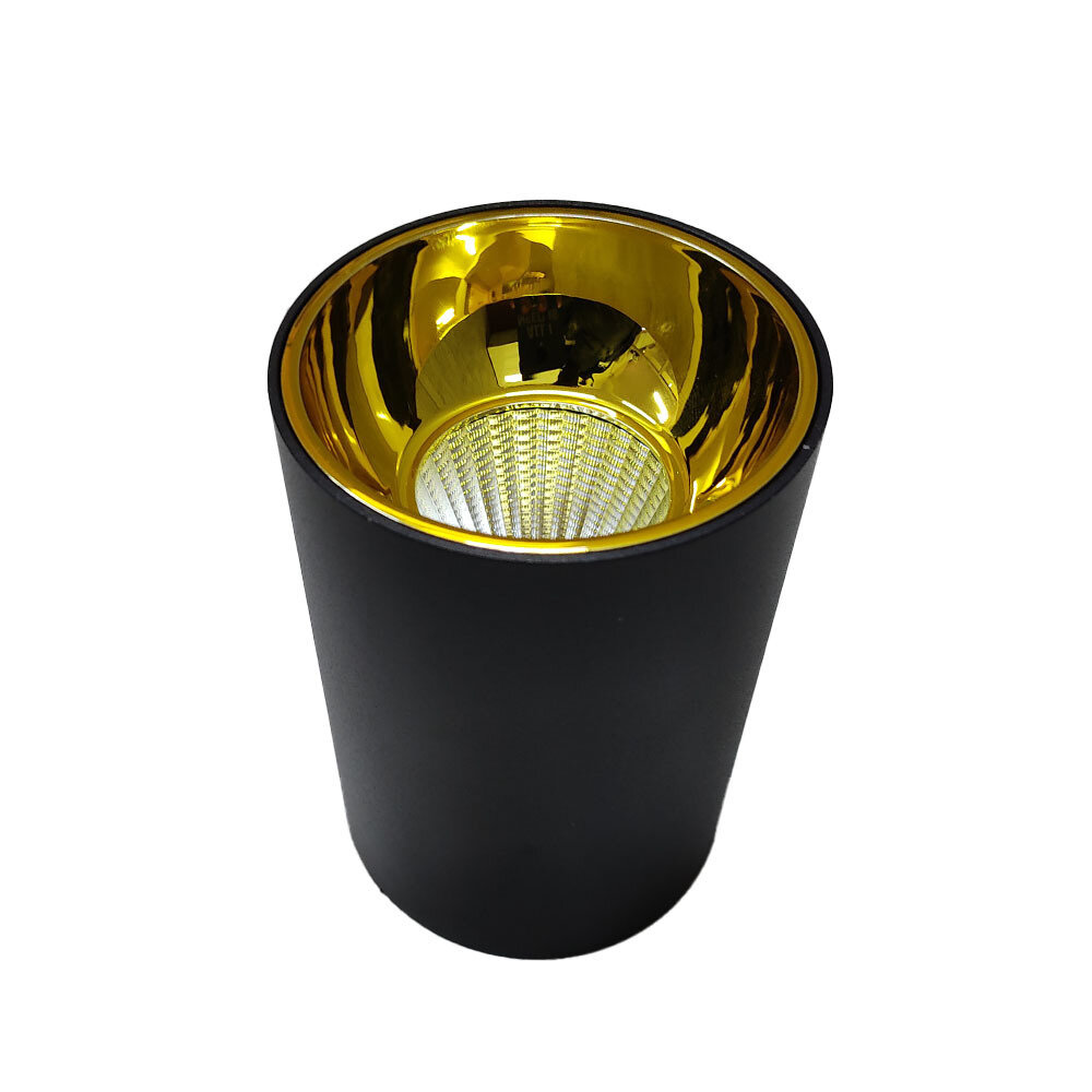 Light concepts COB reflector variant light black champagne gold