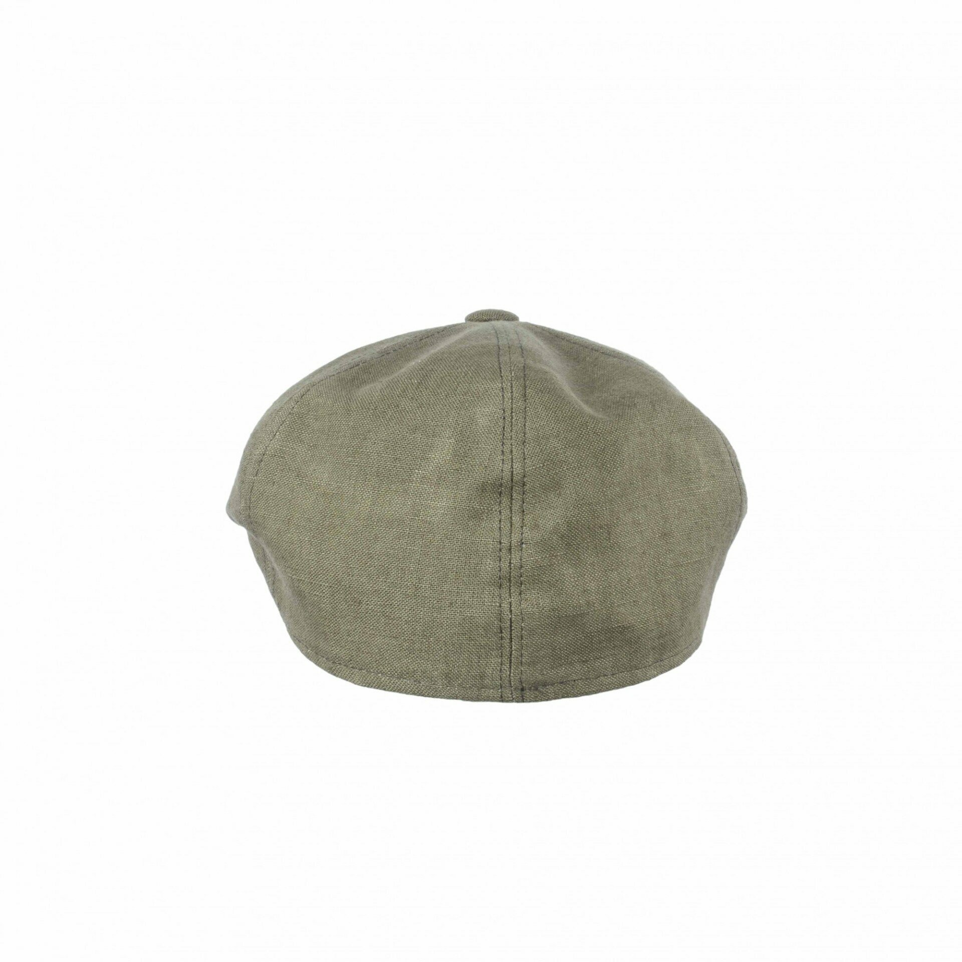 Flatcap Newsboy Leinen Khaki