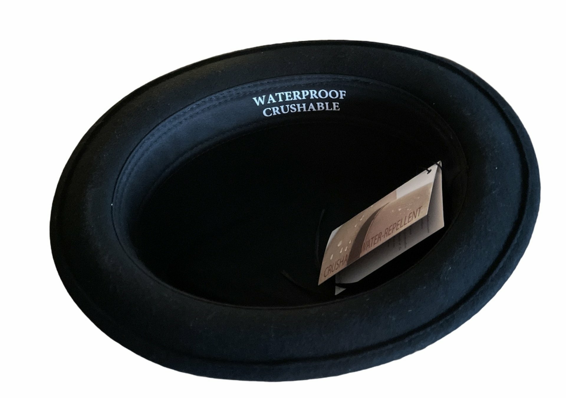 HERREN - PORKPIE AUS WOLLE - CRUSHABLE