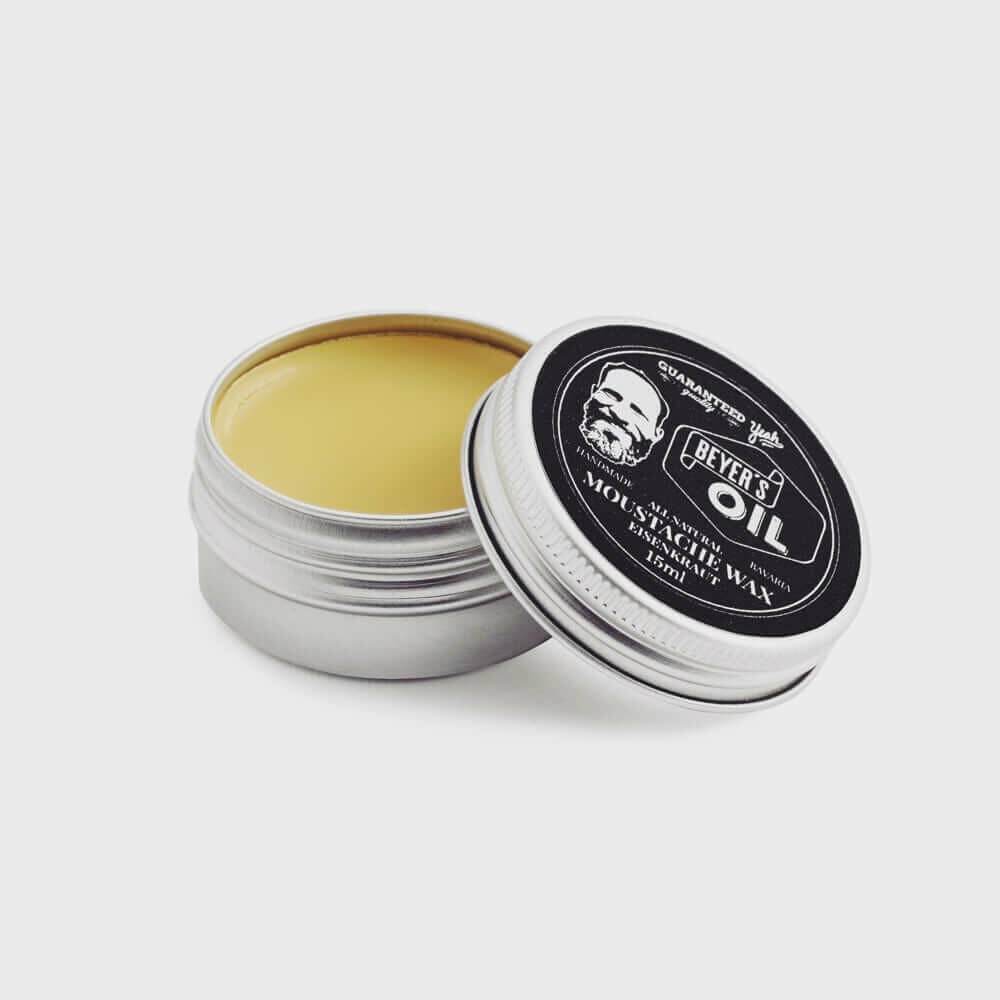 BEYER’S OIL MOUSTACHE WAX EISENKRAUT (BARTWICHSE)