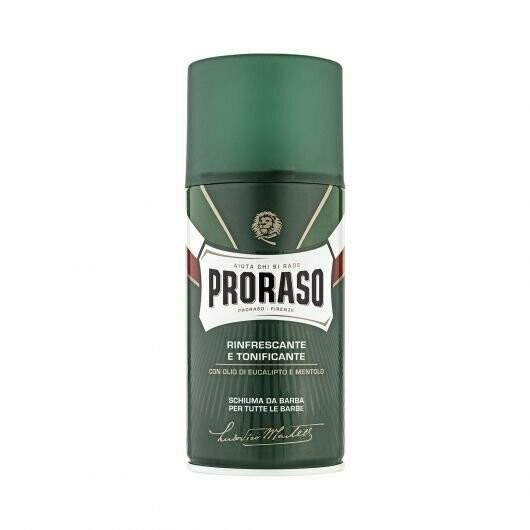 Proraso - Rasierschaum mit Eukalyptus - GREEN - 300 ml Proraso - Rasierschaum mit Eukalyptus - GREEN - 300 ml