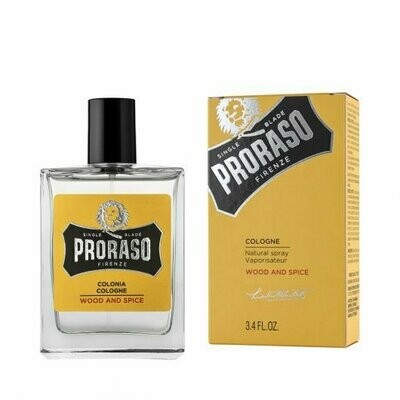 Proraso - Eau de Cologne - Wood & Spice - SINGLE BLADE - 100 ml