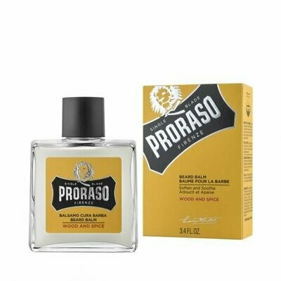 Proraso - Bartbalsam - Wood & Spice - SINGLE BLADE - 100 ml