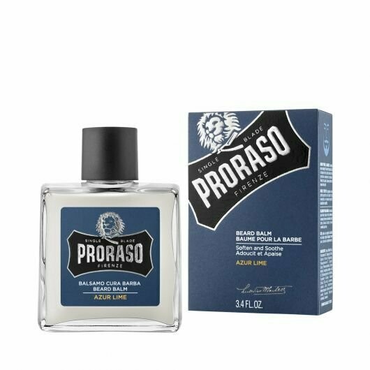 Proraso - Bartbalsam - Azur Lime - SINGLE BLADE - 100 ml Proraso - Bartbalsam - Azur Lime - SINGLE BLADE - 100 ml