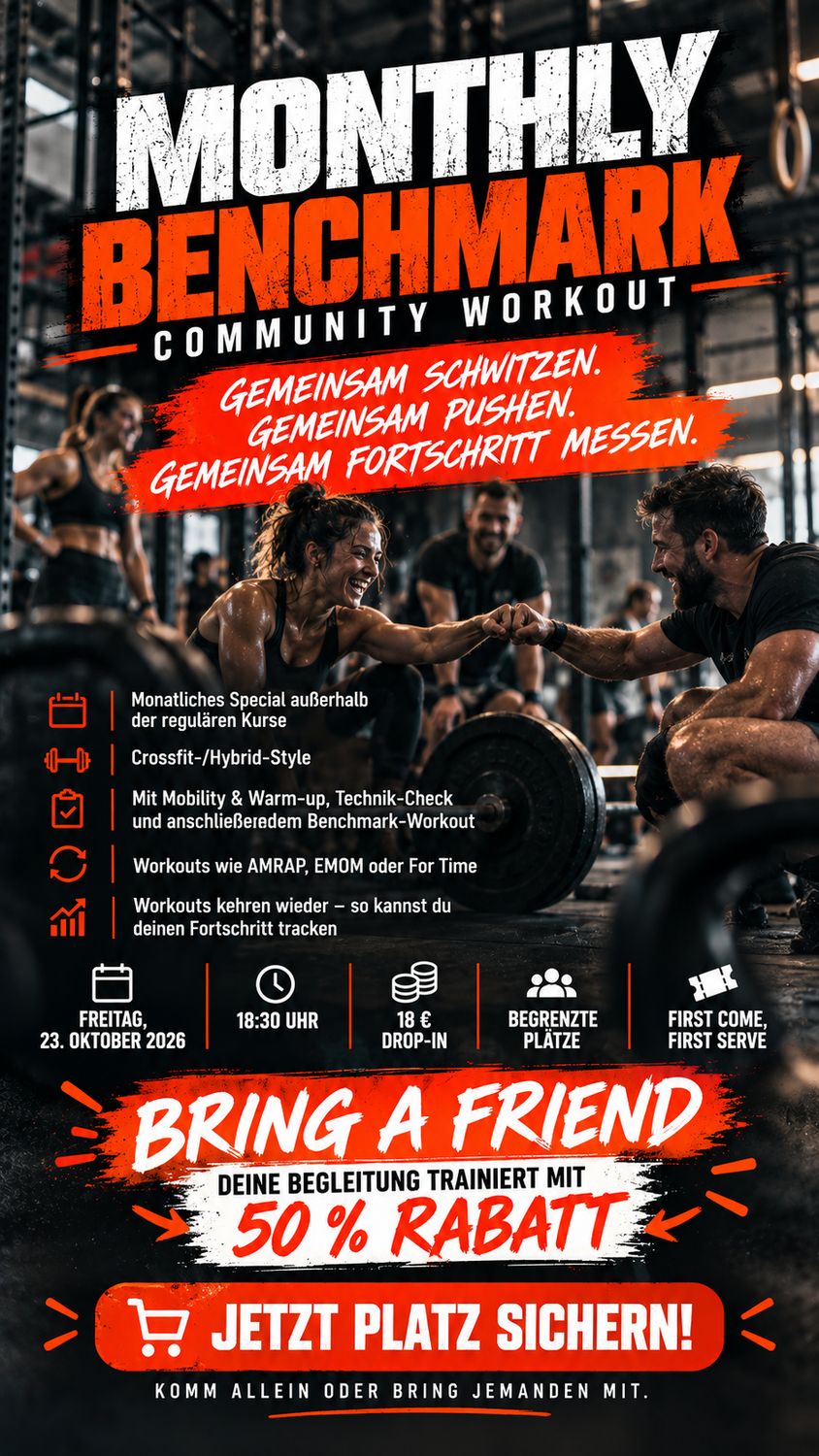 Monthly Benchmark Workout