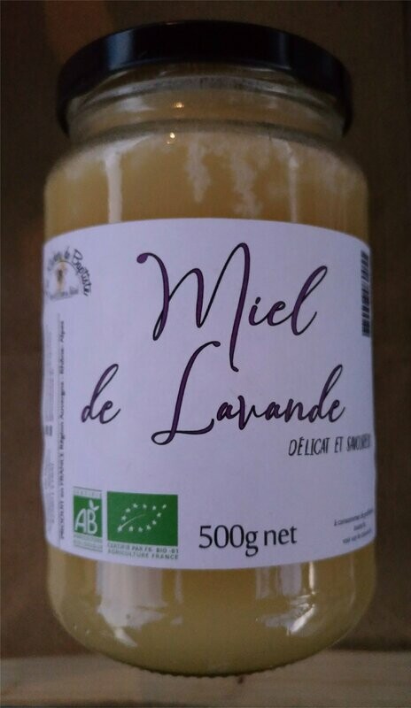 Miel de Lavande Bio 500g