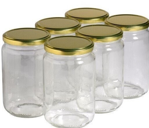 BOCAL 750 ml - couvercle métal - X 6