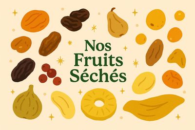 Fruits séchés et moelleux