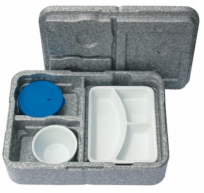 THERMOBOX DINNER mit Geschirrset.