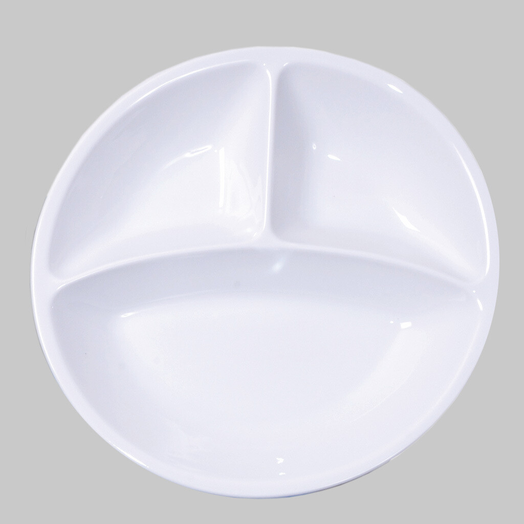 THERMOBOX DINNER +3 mit Geschirr und Silikondeckel
runde Hauptspeisenteller, Form Menuschalen wählen: 30110 	Teller - rund 3 teilig 	Ø 255 x 43mm	2 x 190ml / 1 x 430ml