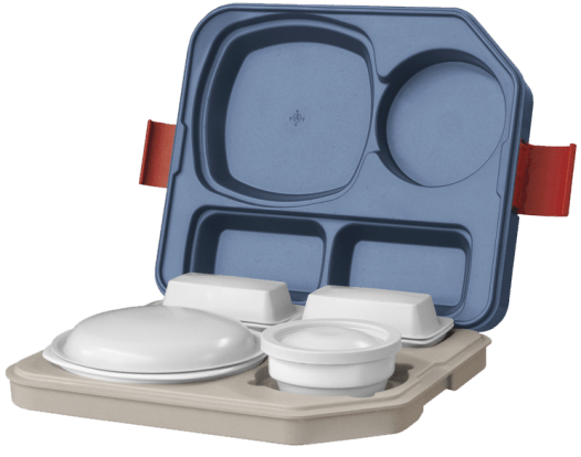 Speisentransporttablett blu’tray compact