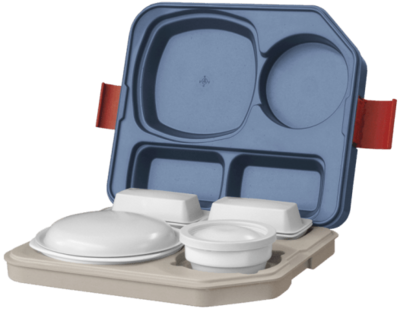 Speisentransporttablett blu’tray compact