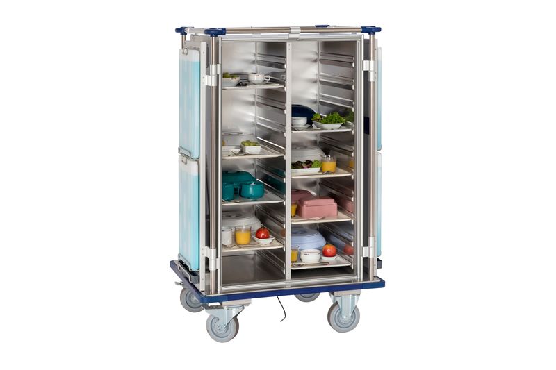 Paket 2 Temp Trolley Stationswagen