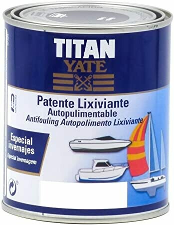 Titan Yate Anti Vegetativo Auto Polimento 0.75L - PRETO