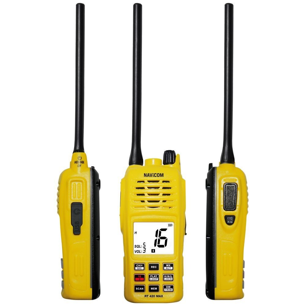 Rádio VHF Navicom RT420 MAX - Estanque IPX7