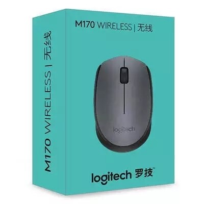 Logitech M170 2.4GHz Wireless Mouse 1000 DPI 3 Button two-way wheel Mice Mouse with Nano Receiver for PC Computer Laptop