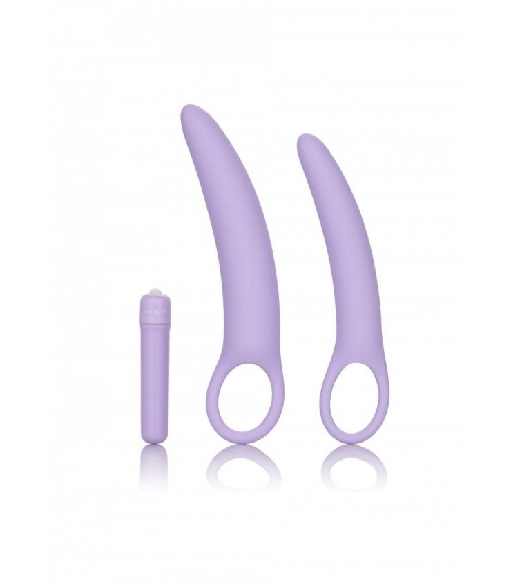 Kit dilatatori vaginali vibranti 2 pezzi