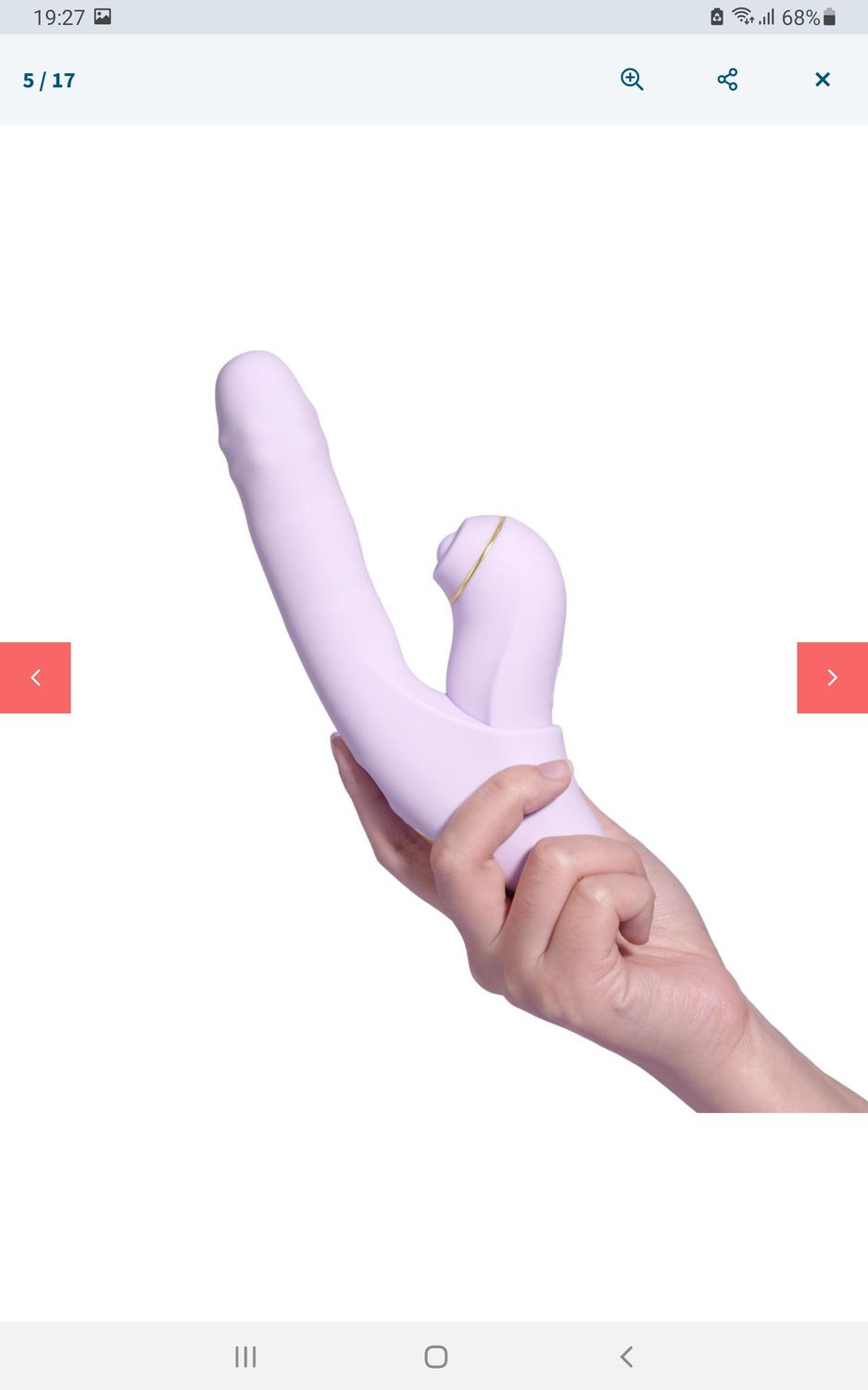 Vibratore "su e giù" in due pezzi con app interattiva