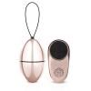 Ovetto vibrante con telecomando dorato rosa - Chic!