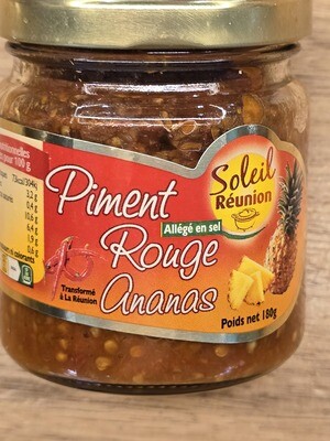 Piment rouge ananas 180g