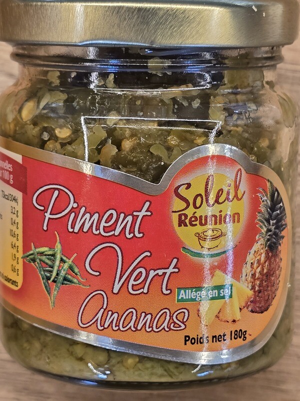 Piment vert ananas 180g