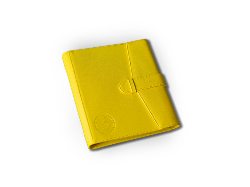 Sunny Yellow Organiser includes refill Sunny Yellow Organiser includes refill