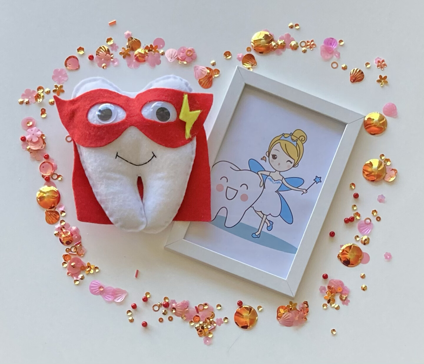 Superhero Tooth Pillow