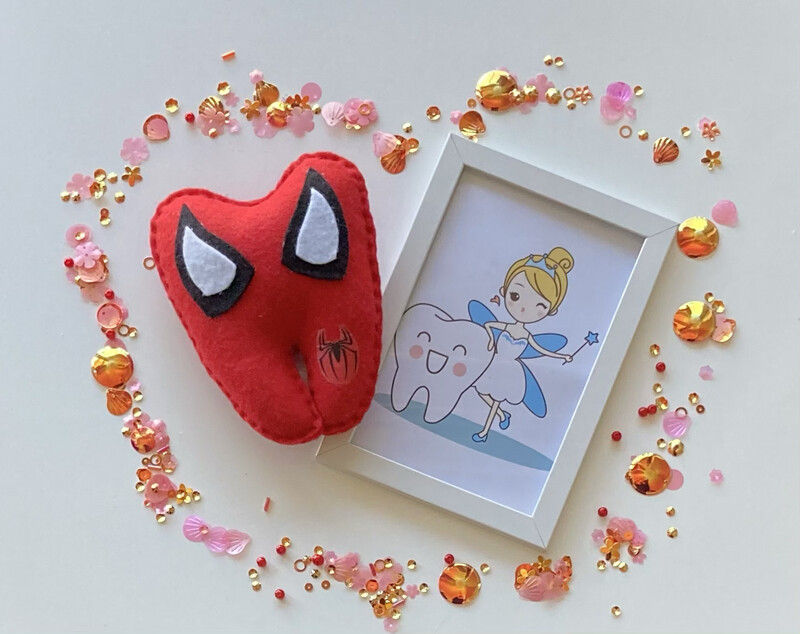 Spider-Man Tooth Pillow