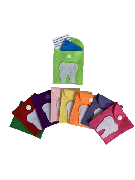 Felt Tooth Pouches