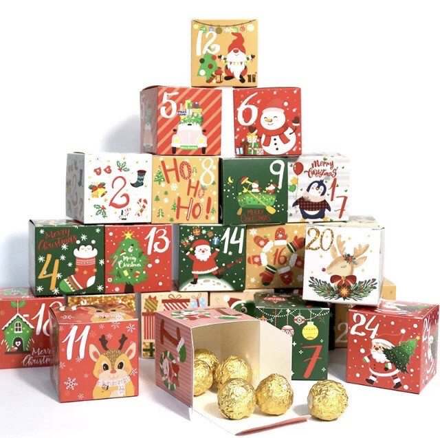 DIY Square Advent Calendar