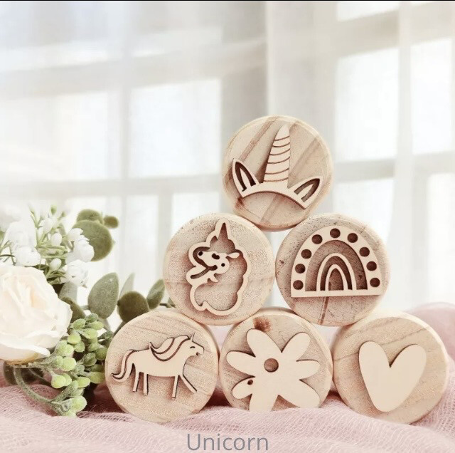 Wooden Stamps, Type: Unicorn