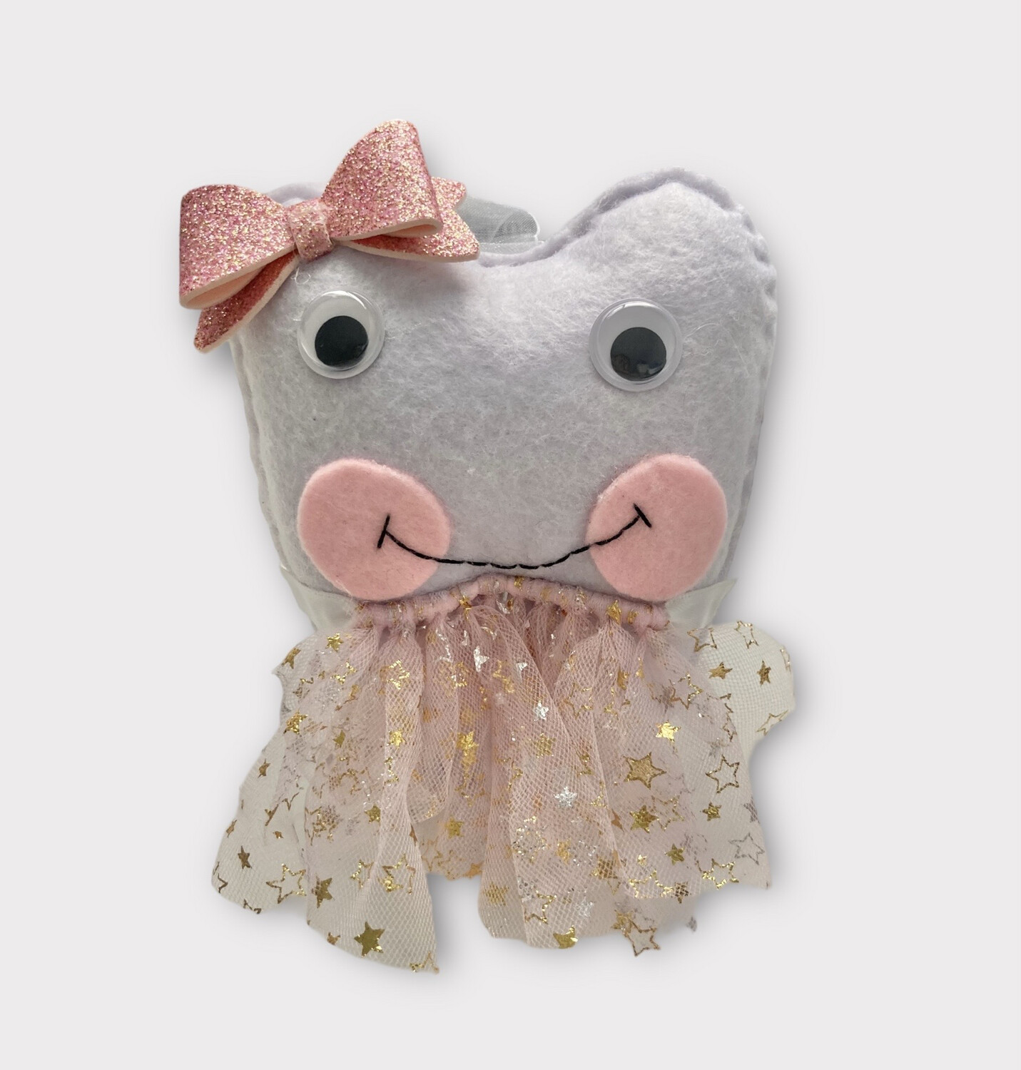 Ballerina Tooth Pillow, Colour: pink