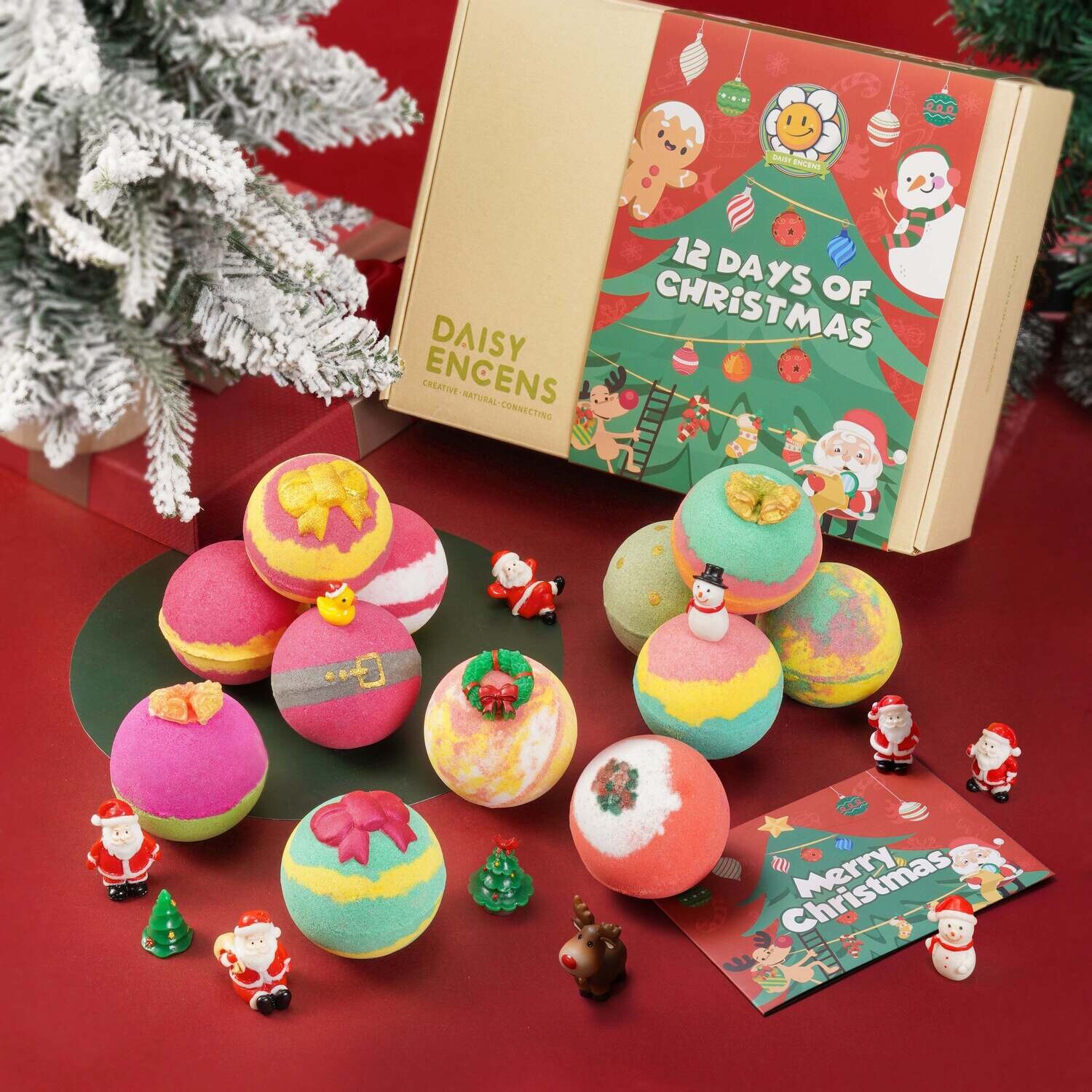 12 Days of Christmas  Bath bombs