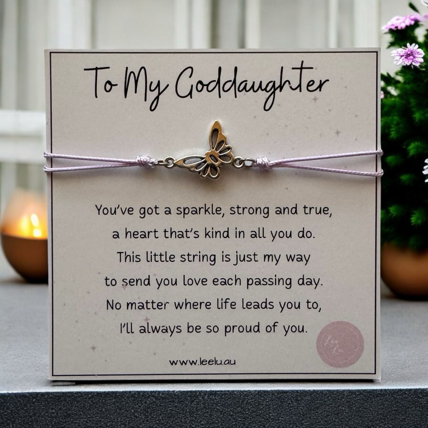 To My Goddaughter