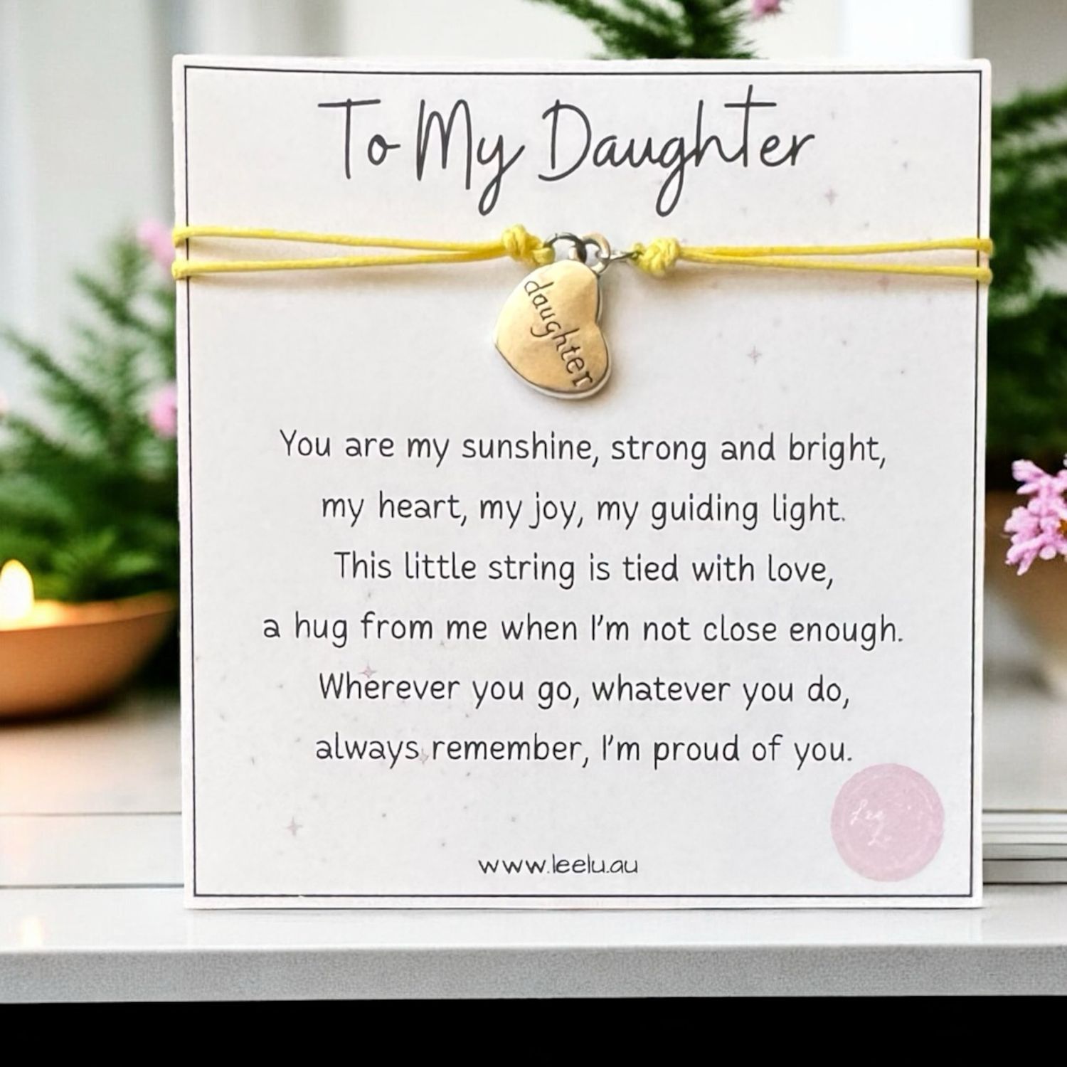 To My Daughter