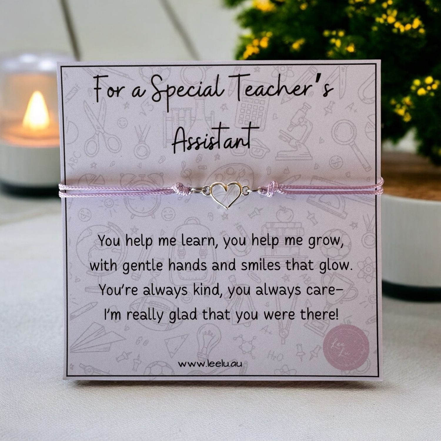 For a Special Teacher&#39;s Assistant