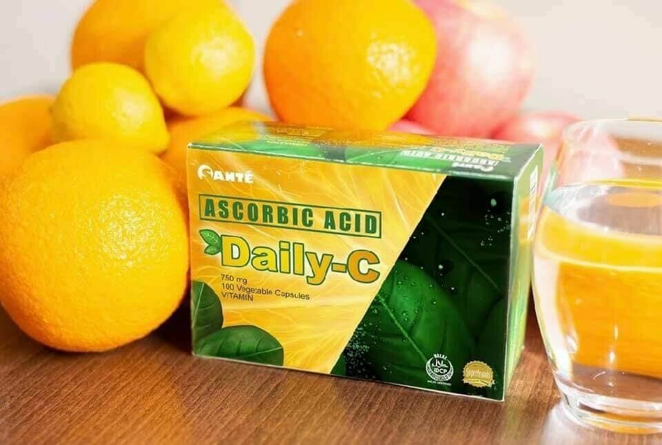 Daily C Ascorbic Acid (Vegetable Capsules)