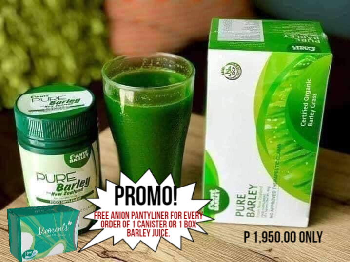 Sante Pure Barley Juice with Promo Free Anion Pantyliner