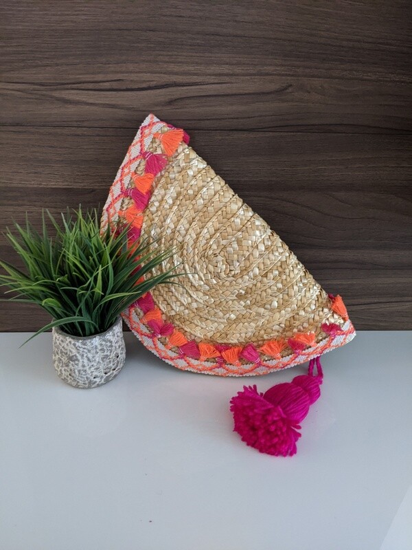 Half Moon / Taco Straw Bag