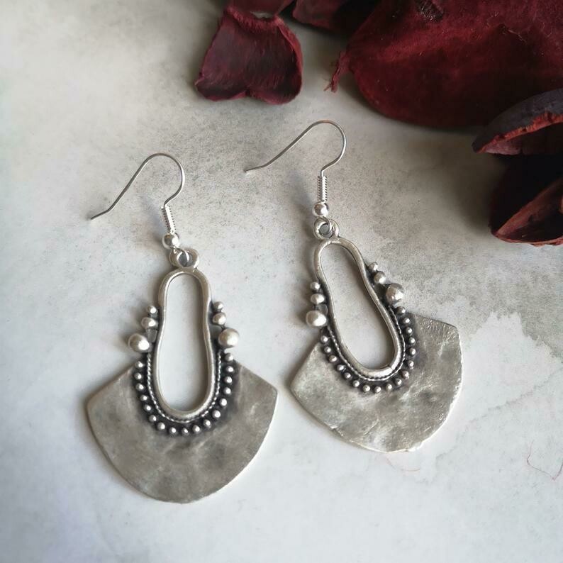 Hippie Chic Vintage Dangle Earrings