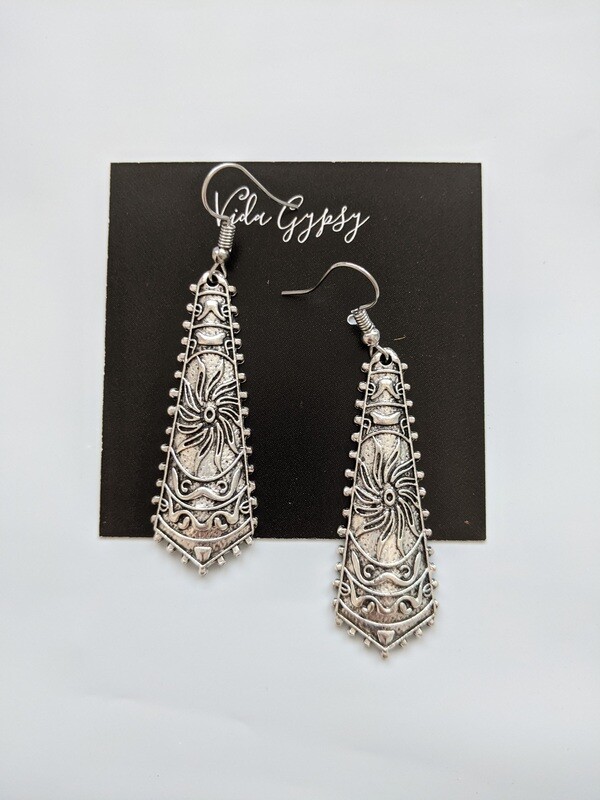 Bohemian Sun Vintage Earrings