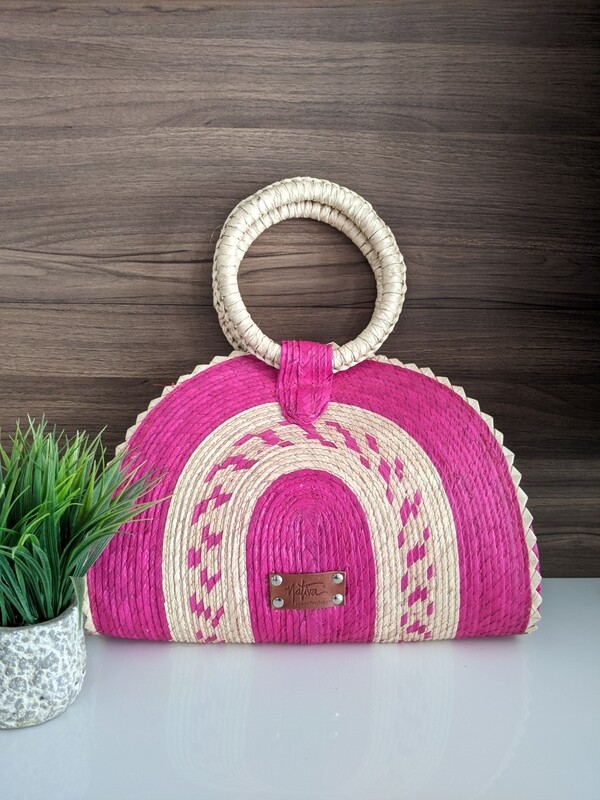 Pink Mexican Artisan Purse