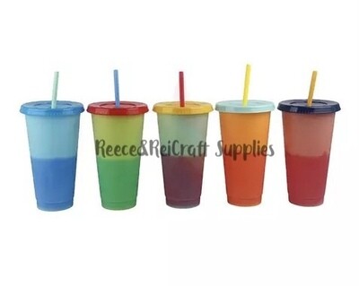 24oz Color Changing Cups