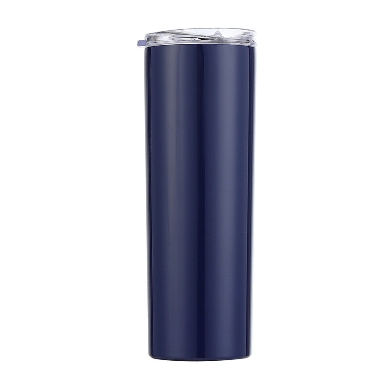 Navy Blue Steel Tumbler