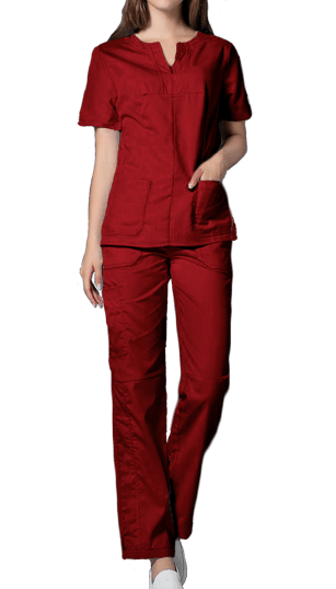 pyjama bloc femme couleur rouge grenat