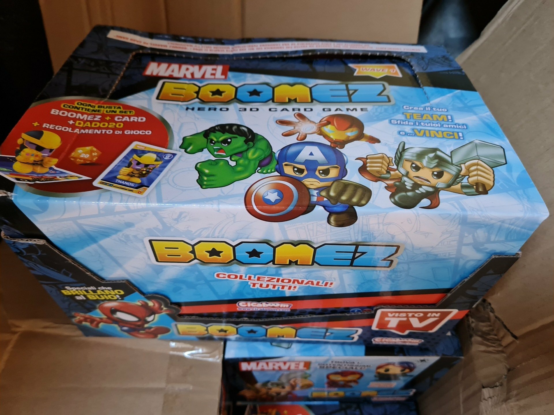 Boomez hero 3d card game - (12 pz.)
