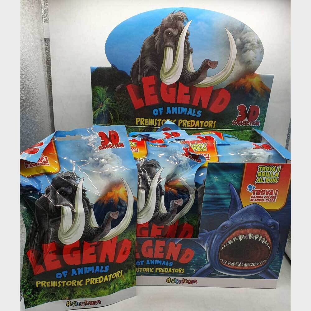 Legend of Animals - Prehistoric Predators 3D - (15 pz.)