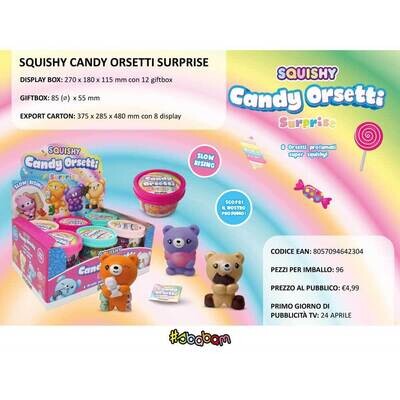 Squishy Candy Orsetti Surprise - (8 pz.)